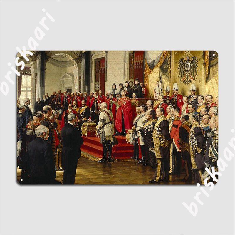 

Kaiser Wilhelm Ii At Opening Of Parliament 1888 Metal Signs Cinema Living Room Wall Customize Tin sign Posters 20x30cm