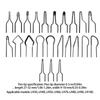 Pack Of 23 Pyrography Wire Tips For Wood Burning Tools Advanced Pyrography Tips Crafting Pen Tips For Wood Burning Needs
