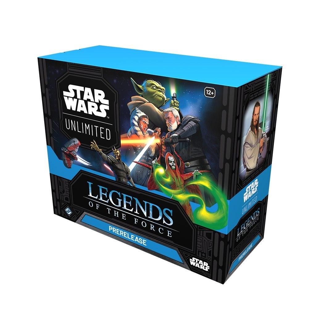 Star Wars Unlimited: Legends Of The Force Card Set - Pre-Release Box