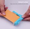 JIELISI Arrotondatrice Angoli Portatile R5 Taglierina Angoli Arrotondati 5mm per Cartoncino Foto Inviti Buste per Laminazione