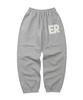 EEERRR Er Waffle Applique Long Sweat Pants (Melange)
