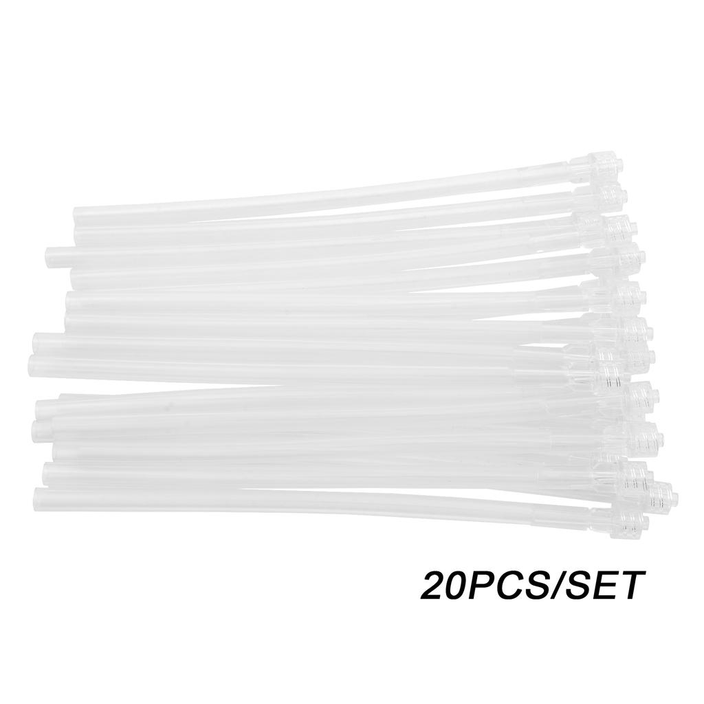 Disposable Dental Saliva Ejector Aspirator Suction Bonding Tubes With Syringe Needle Tip for Dentistry Medical Use
