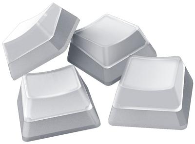 Razer Conjunto de atualização de teclas Phantom Keycap Substituição de teclas para layout Design de pudim translúcido Alterne entre gravado e girando o LED Compatível