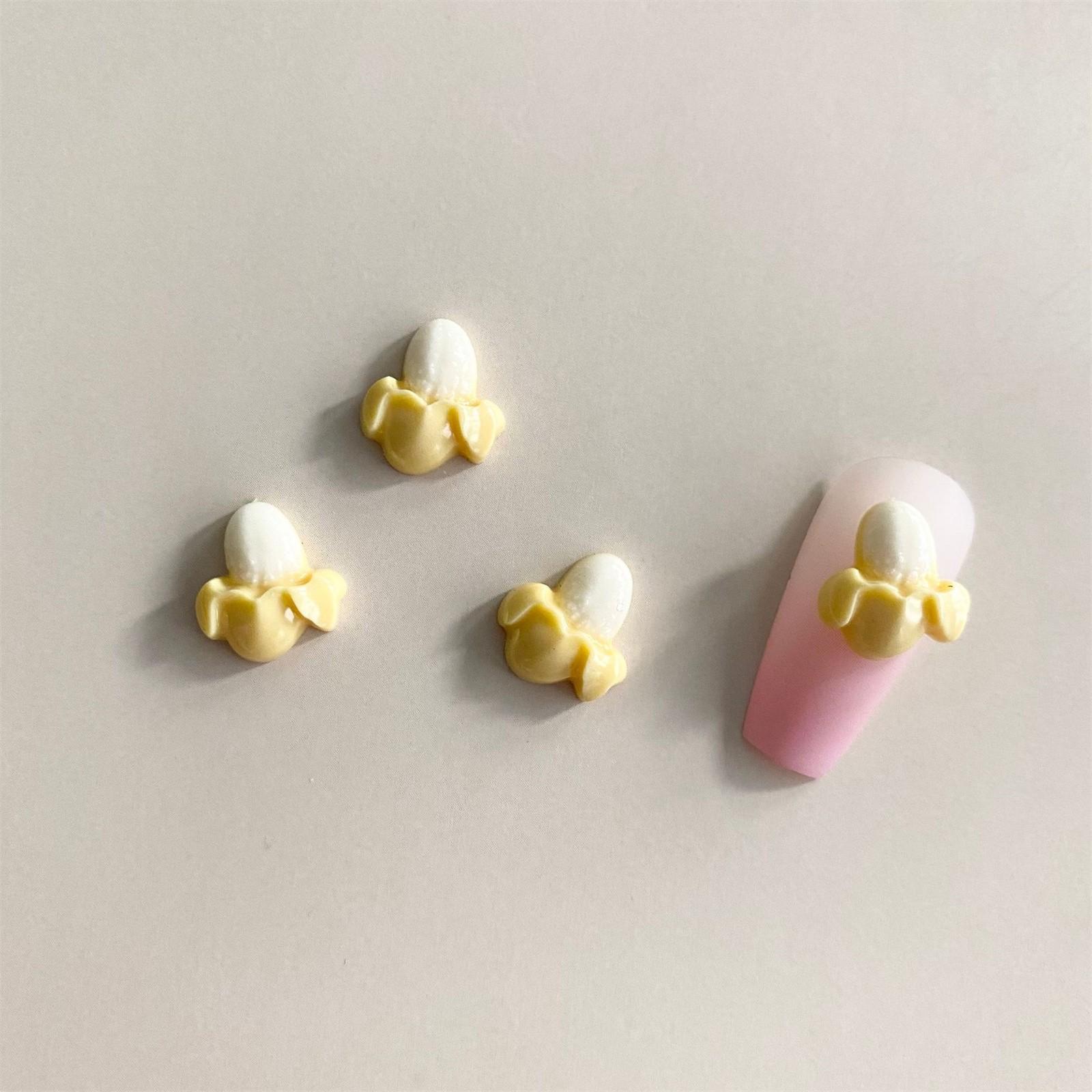 

30 шт./партия, кабошон из смолы с плоским дном в виде клубники/винограда, пищевые художественные принадлежности, украшения, амулеты, поделки One Size жёлтый