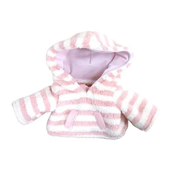Nakajima Corporation Frog Pickles Border Parka Pink 187000-23 H20xW20xD2cm