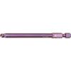 PB Swiss Tools Hex E6 Series Ball Point Long Bit for 5mm Hex 1/4" Sockets, E6L.212/5
