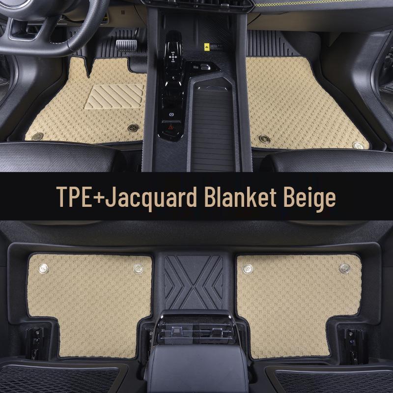 TPE Full Coverage Floor Mats for BYD Song PLUS L MAX EV DMI