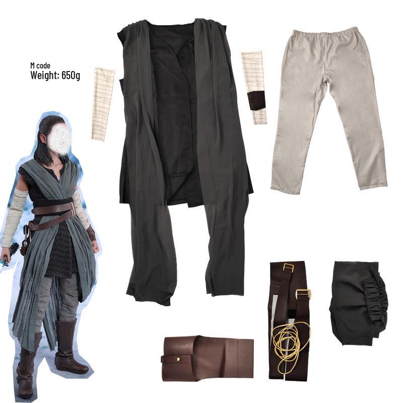 Star Wars: The Rise of Skywalker Rey Cosplay Halloween Costume Small