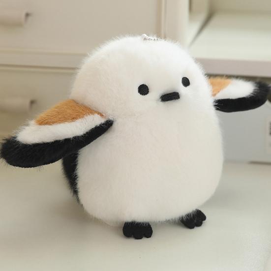 5 Inch Plush Shoulder Magnet Stuffed Animal Toy Cute Parrot/Crow/Cockatiel/Owl Birds Plushies Present for Kids Teens Adults