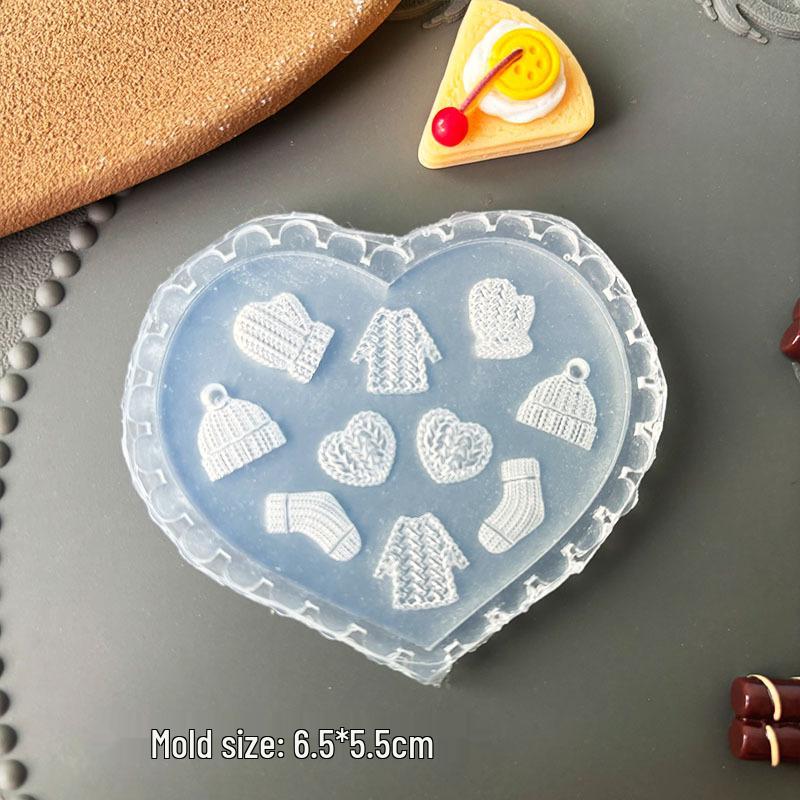 Stampi per Unghie Artistiche 3D in Alta Trasparenza - Design Orsetto, Fiocco, Bouquet