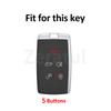 Tpu Shell Fob Car Remote Key Case Cover For Land Rover Velar Evoque Range Rover Sport Freelander2 Discovery Jaguar Xf Xj Xjl Xe