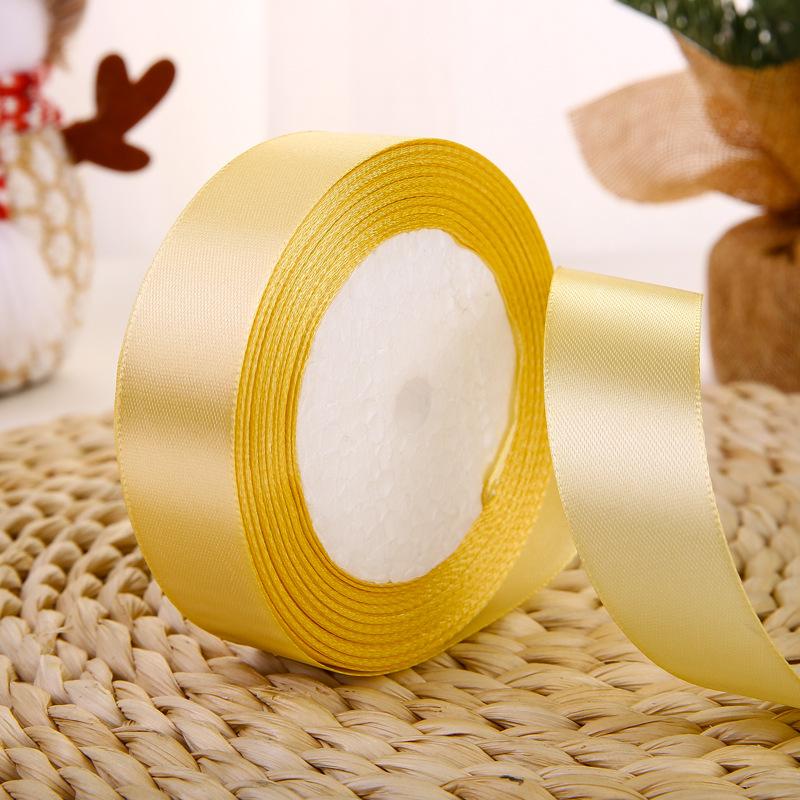 2.5Cm Polyester Webbing, Cake Gift Packaging Bouquet Material Fruit Ribbon Ribbon