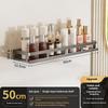 Bathroom Aluminum Wall Mounted Shower Rack Multifunctional Kitchen Storage Basket Toilet Accessories