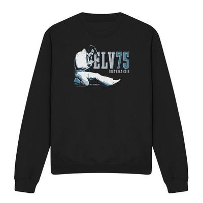 Elvis Presley Unisex Adult 75 Logo Sweatshirt