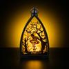 Halloween Decorations Pumpkin Ghost House Skull LED Candles Set 6 Pack Handheld Outdoor Props