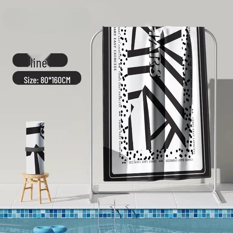 Portable Quick-Dry Wearable Poncho Towel
