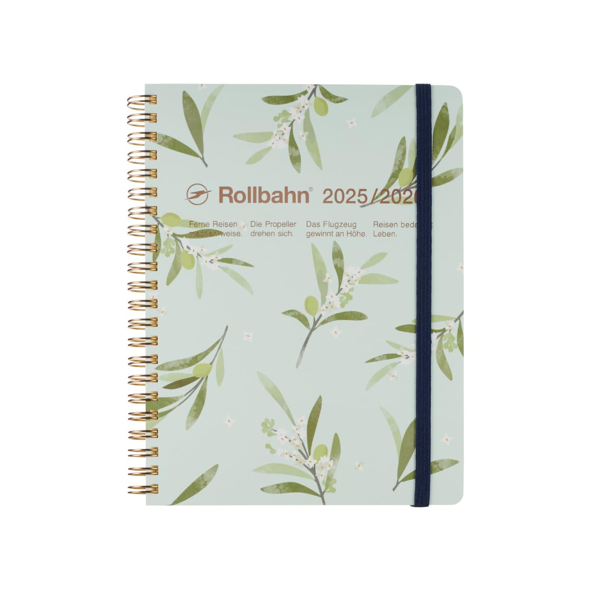 

Delfonics Planner 2025-2026 Edition (Starts March 2025) Rollbahn Viento A5 Monthly Planner (Mint)