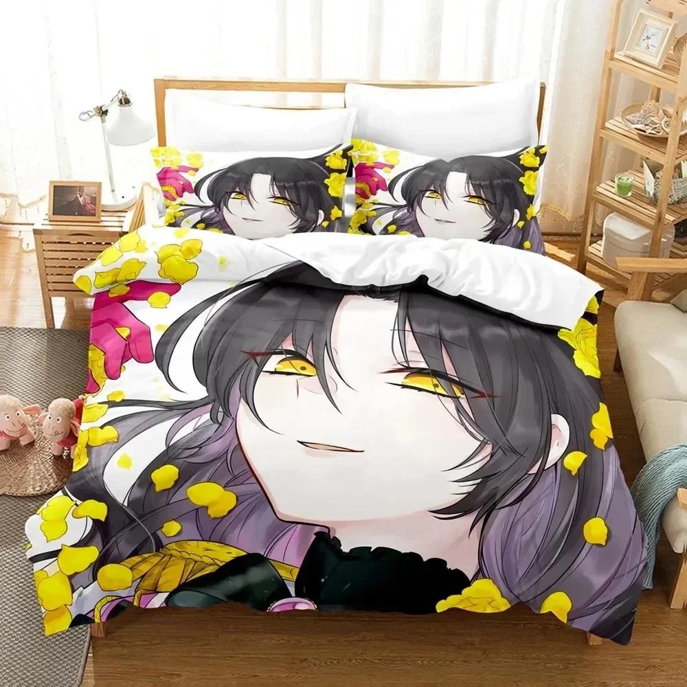 Digitaldruck Ihr König Ihre Königin Schwarze Bettdecke Bettwäsche-Sets Schlafzimmer-Bettdecken-Set Heimtextilien Bettwäsche Luxus 240x220 Bett-Set