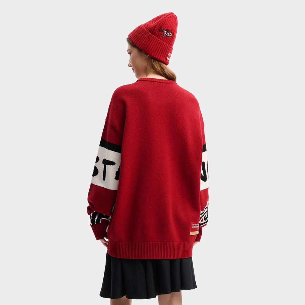 FILA CNY Sweater Unisex Rhythm Red F11U619401FPK
