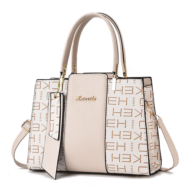 Women's Bag Latest Alligator Print Temperament Commuter Tote Western Atmosphere Easy Single Shoulder Crossbody Bag