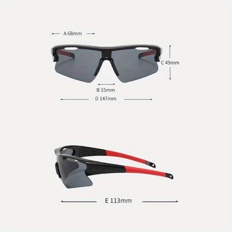 Vintage Man Motion Glasses Outdoors Leisure High Quality Fashion Women Driving Half-frame Eyewear