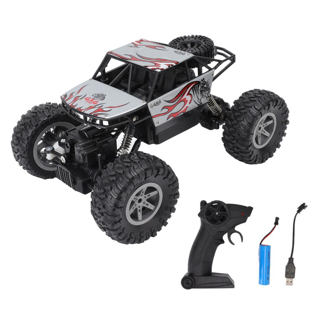 1 14 Remote Control Car Simulated 2.4Ghz Metal Shell Strong Grip 4 Wheel Drive RC Car for Children Holiday Festival