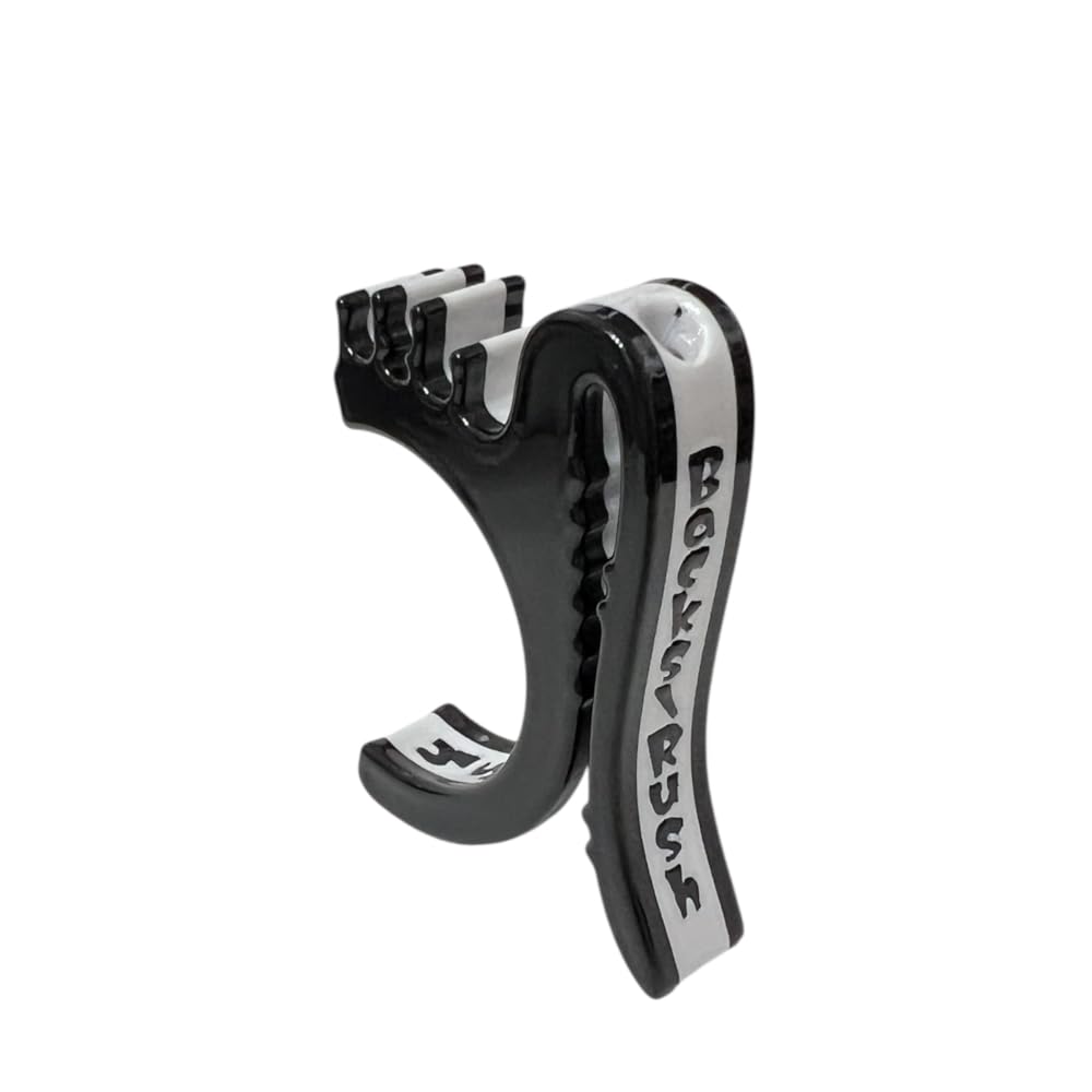 

BacksRush Golf Ball Belt Belt Ball Holder with Golf Tee Holder x Eye-catching Case, Series, 2-Color, Clip-on (Black White)