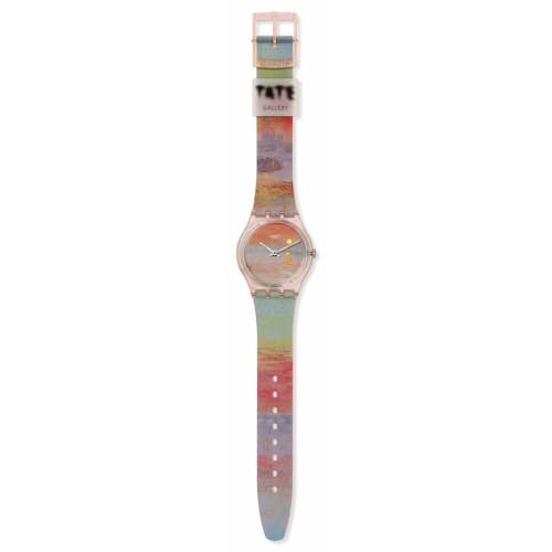 Swatch Turner's Scarlet Sunset SO28Z700 Pink Watch