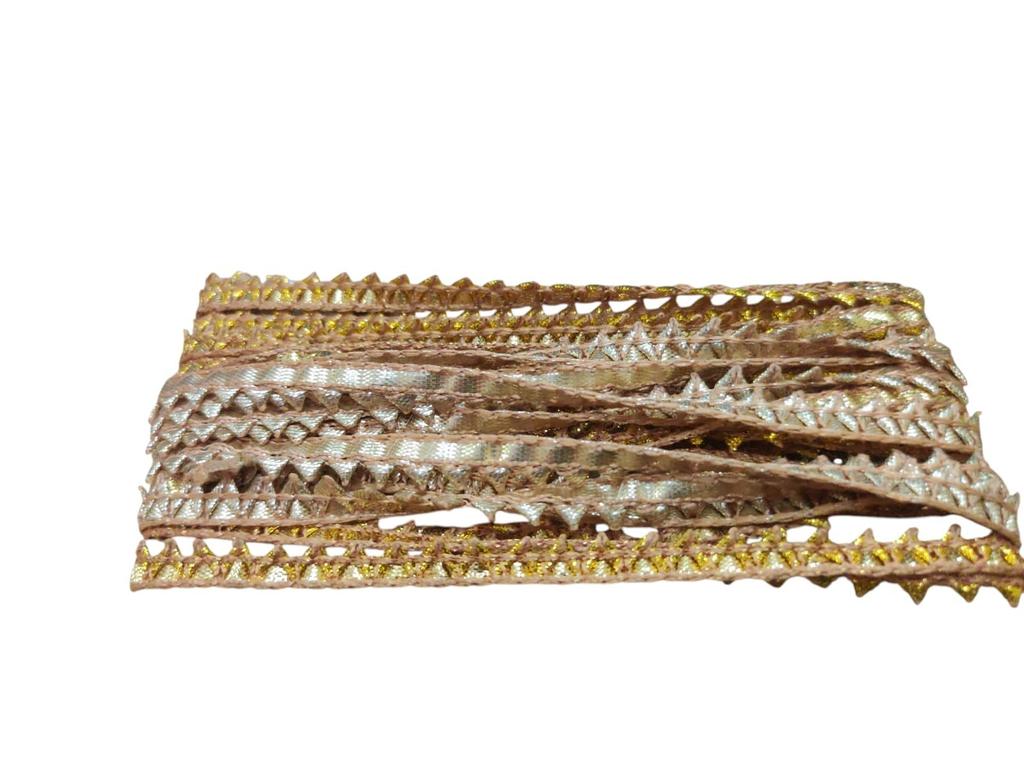 @ Gota Border Lace For Dresses 9 Mtr Antic Gold 22Gm UKR933_60%OFF