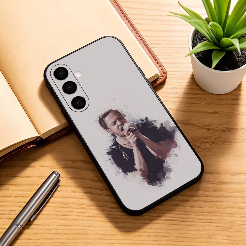 

D-Dragons Dan Reynolds I-Imagine Phone Case For Samsung Galaxy A73,A72,A71,A70,A53,A52,A51,Soft Silicone Black Cover Samsung a31