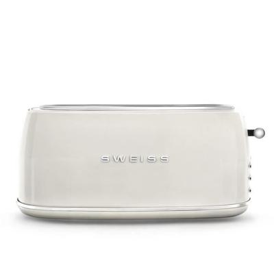 Vintage Toaster - SWEISS - GRV8 - 2 Slots - 1500 W - Beige