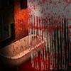 Halloween Decorative Door Curtain Blood Handprint Curtain Party Haunted House Door Pendant Horror Atmosphere Arrangement Props