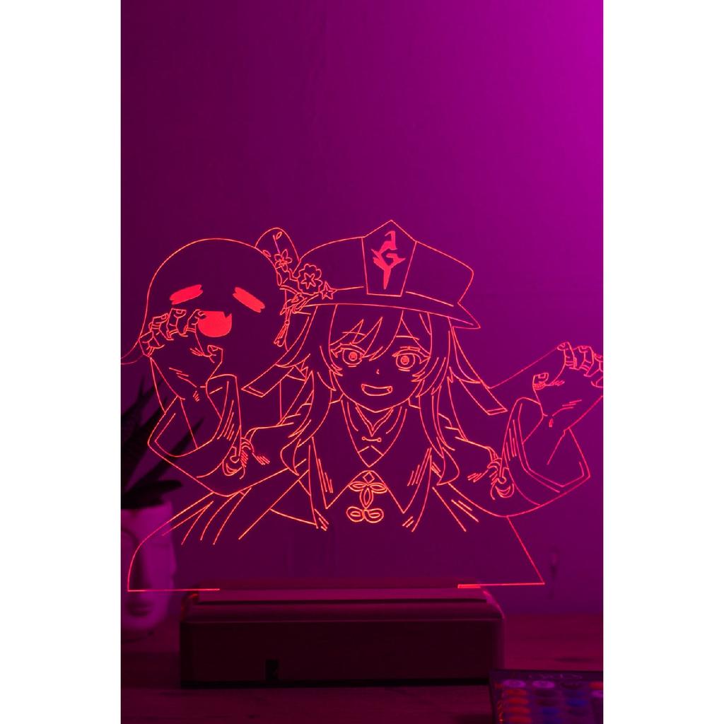 Genshin Impact Hu Tao 16 Color Controlled Night Light