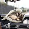Wings Angel Vibrant Car Rearview Mirror Accessory For Pet Lovers Gift Stylish