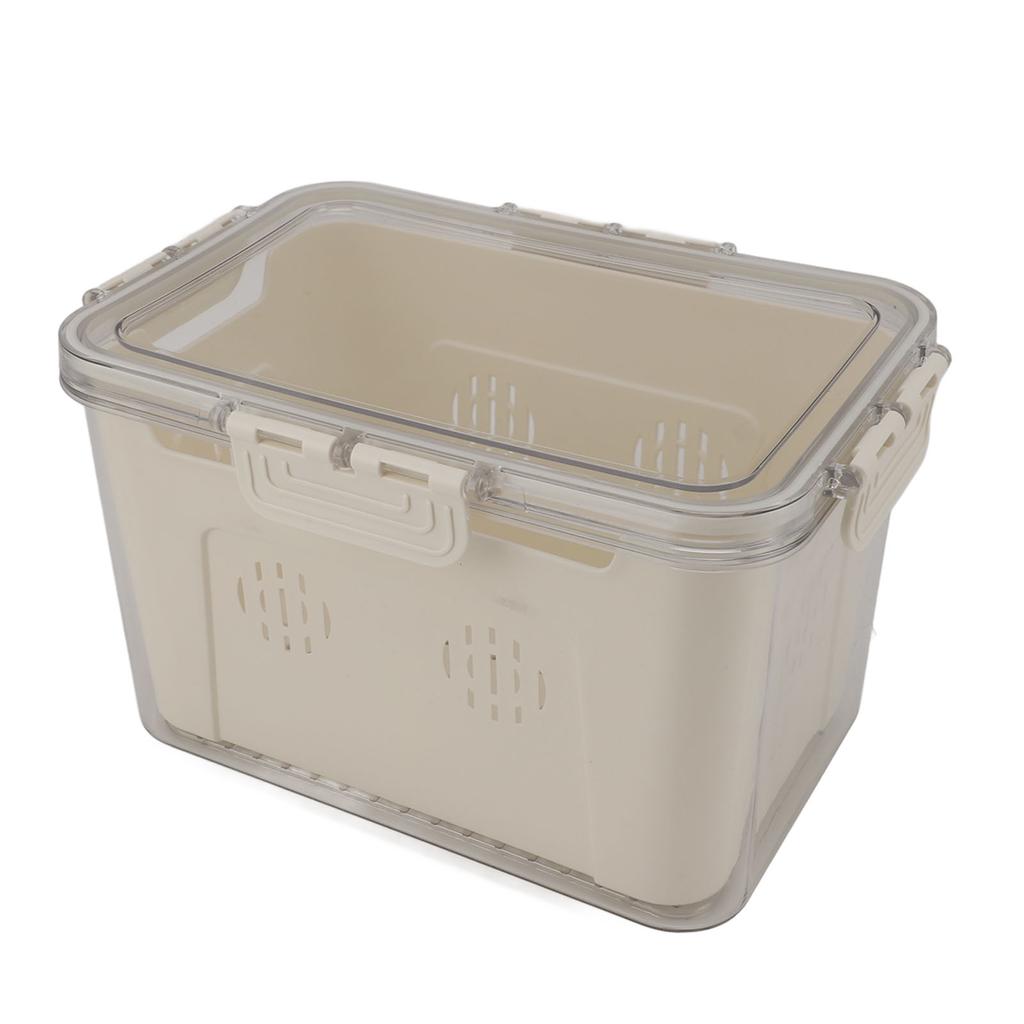 Fridge Food Storage Container PET Easy To Clean Sealed Food Preservation Box for Kitchen