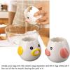 Cartoon Egg Separator Mini Egg White and Yolk Separator Practical and Simple Ceramic Egg Separator Suitable KitchenTools