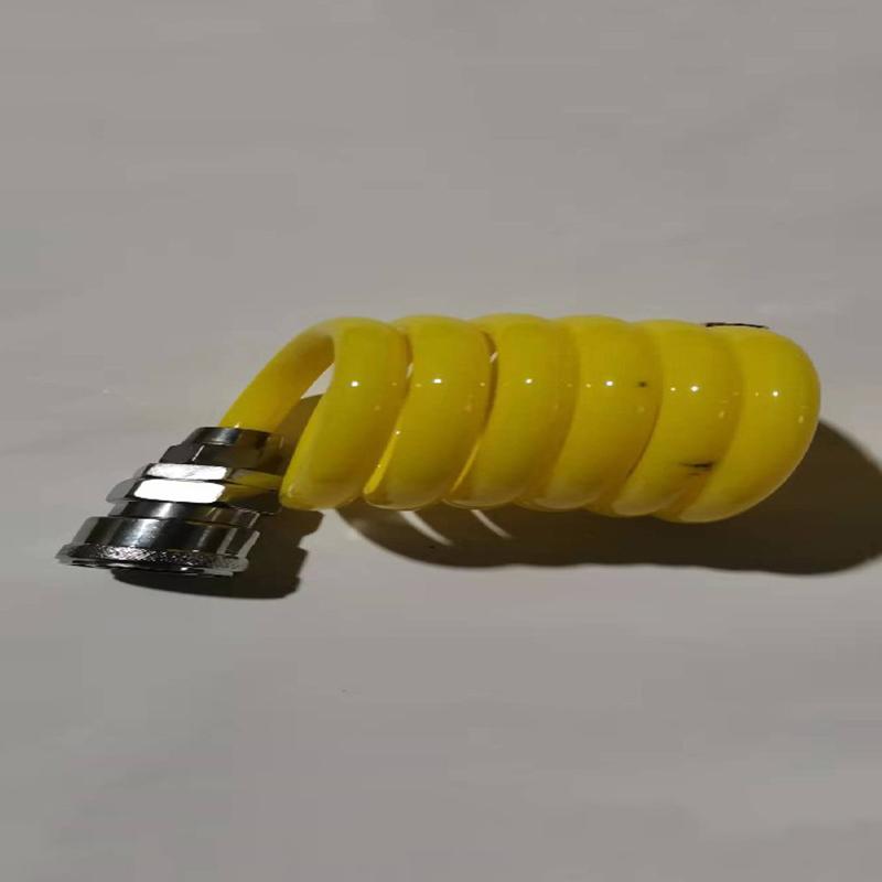 1 Piece Universal Pump Extension Tube Tire Air Compressor Hose Flexible Recoil Air Inflator Connector Replacement Inflator Hose