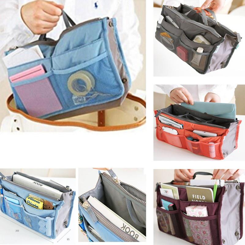 Large Capacity Layered Bag with Double Zipper Opening and Closing, Easy To Store Items Such As Tablets, Laptops,Files,Books, Etc