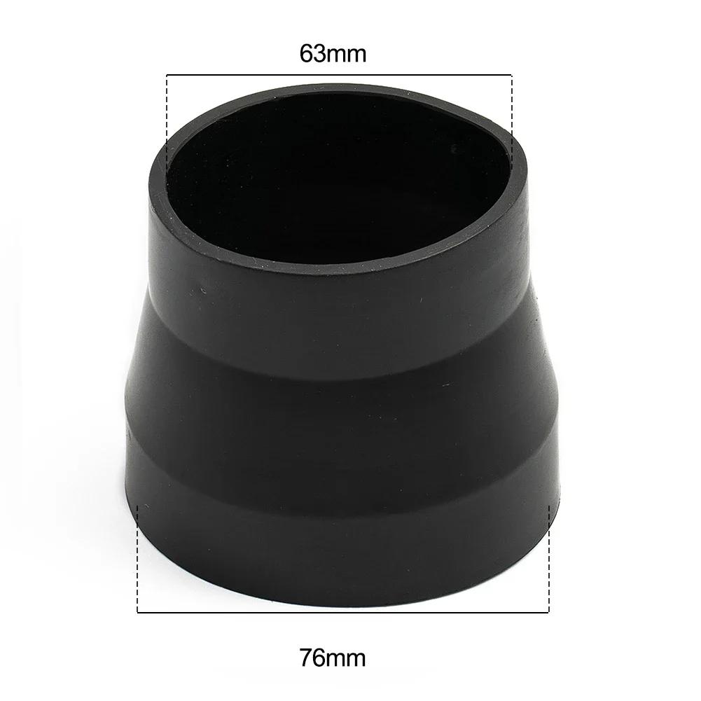 1 buc conector de admisie a aerului 3-2,5 inch tub 76-63 mm filtru de aer negru furtun DIY piese țeavă înlocuire nou practic