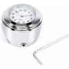 Universal Motorcycle Handlebar Clock Digital White Motorbike Handlebar Clock Watch for Most of The Motorcycle with 7/8"-1" Handlebar Mount