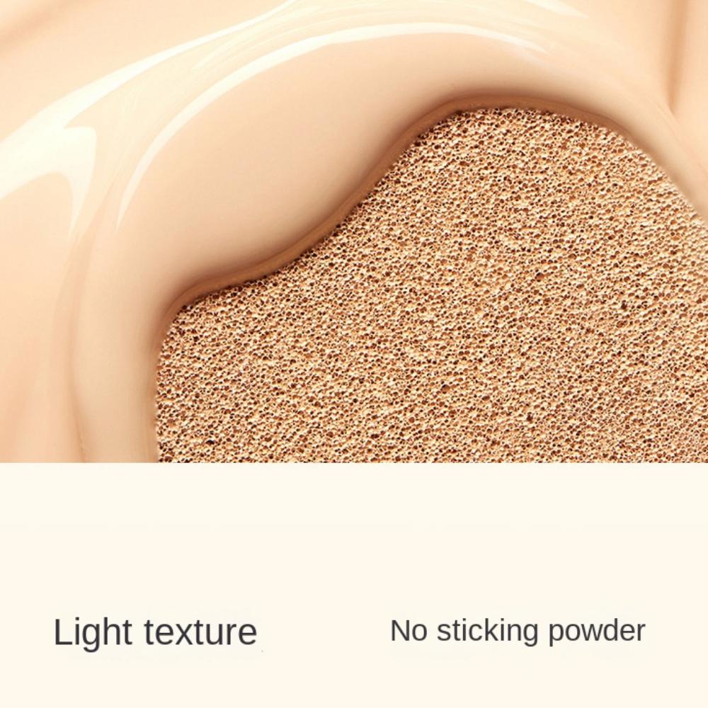 Xiaojinbao Air Langanhaltendes Make-up, Air Cushion BB Cream Concealer, Langanhaltendes Make-up, leichte und zarte Air Cushion Cream mit Ersatzkern