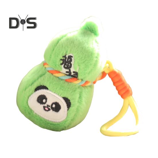 

Подвеска в виде тыквы, плюшевый брелок для девочек и мальчиков, рюкзак, автомобильный кошелек, аксессуары, украшение в виде тыквы с колокольчиком, кукла-подвеска зелёный