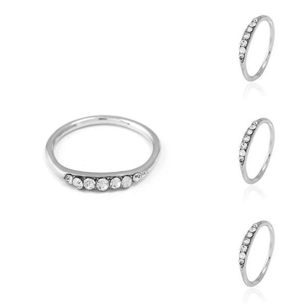 Wedding Engagement Luxury Ring Simple Casual Wedding Ring Jewelry Female Lover Fashion Jewelry