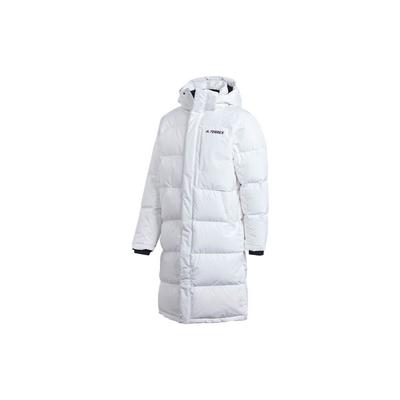 Outdoor Casual Sports Hooded Down Jacket Men Outerwear White GE9875