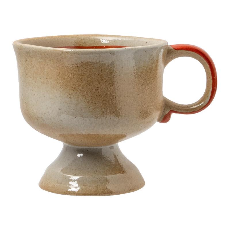 OLOEY Japanese Retro Ceramic High-Foot Mug