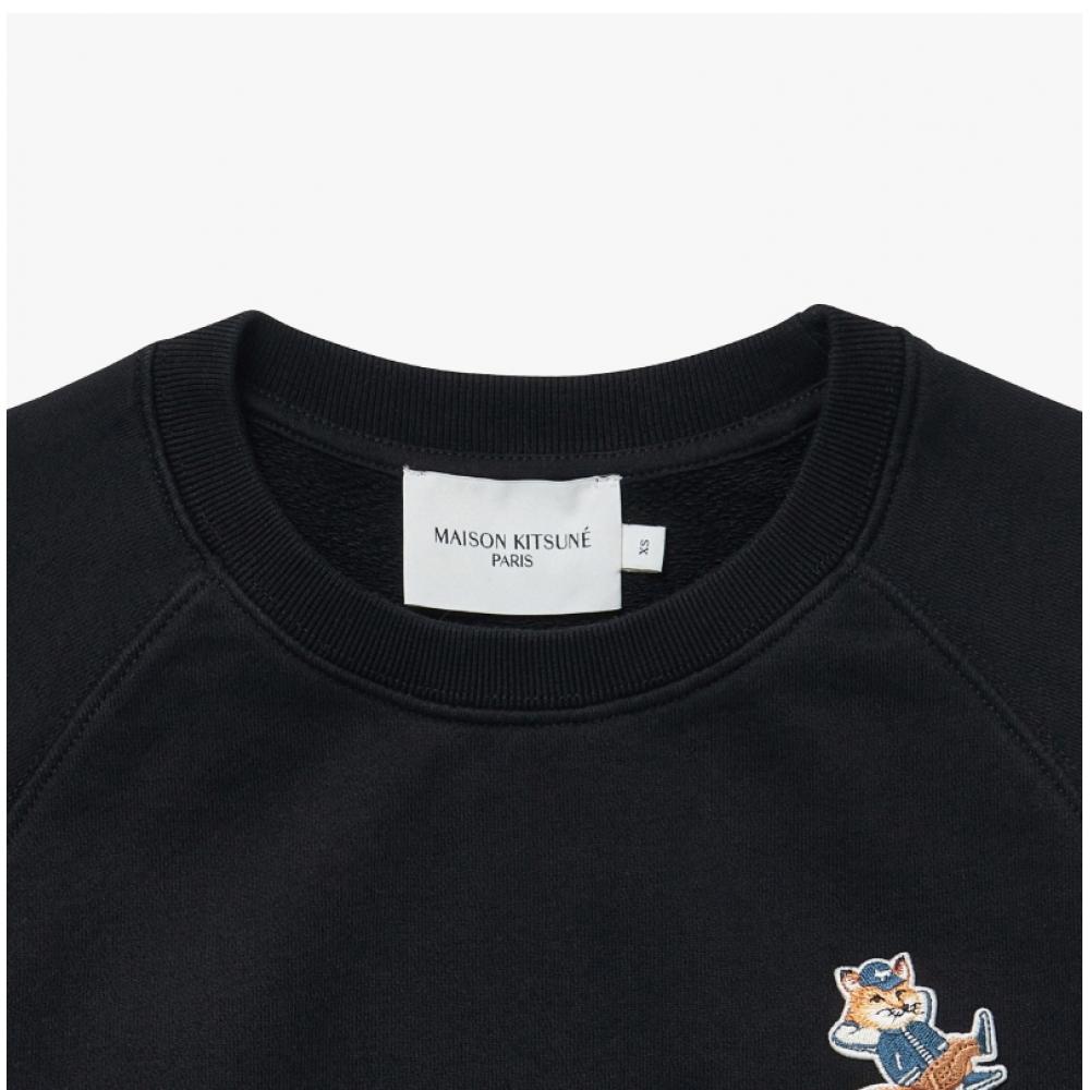 MaiSon KitSune Kw00309km0001 P199 DreSSed Fox Patch Women S SweatShirt