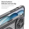 For iPhone 15 Case Compatible with MagSafe Carbon Fiber Texture TPU+PC Phone Cover