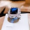 Ring Luxury Inlaid Zircon Women'S Opening Ring Light Luxury Retro Women'S Ring
