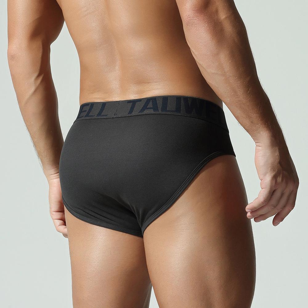 SEOBEAN Hipin Herren Low-Rise Ripp-Slips mit Ausbuchtung und Hüftumschließendem Komfort