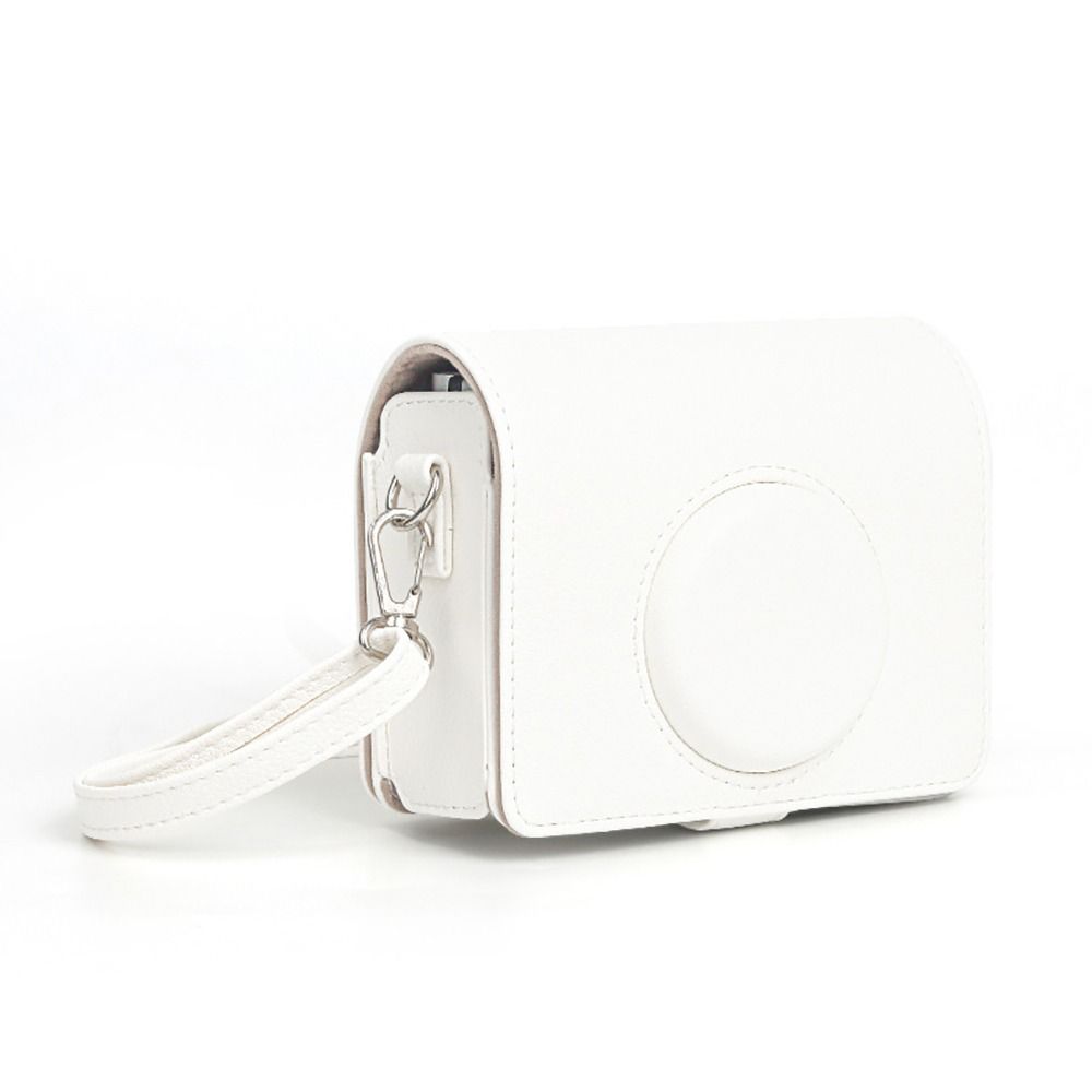 Adjustable Strap Instant Camera Case PU Leather Photography Pouch for Fujifilm Instax mini EVO